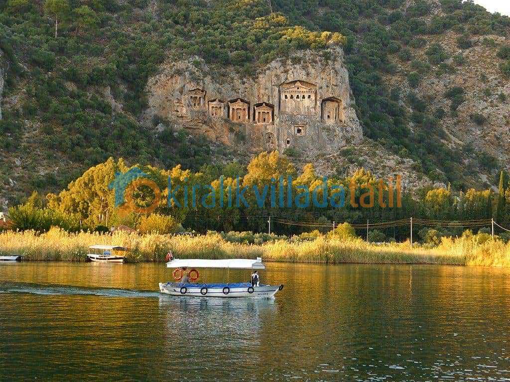 Dalyan Bölgesinde Gezilebilecek Yerler
