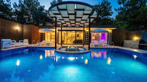 Kalkan İslamlar Mevkiinde 4 Kişilik Muhafazakar Tatil Villası
